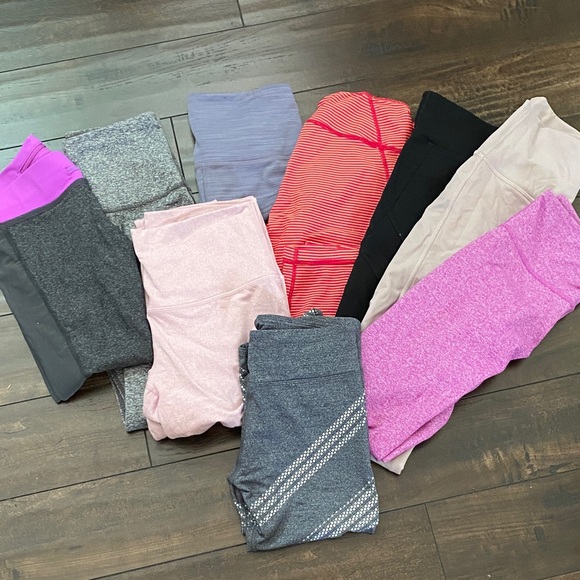 various Pants - Women's Multi-Color Leggings Set